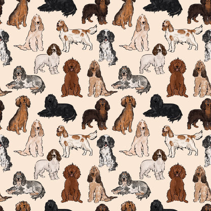 The Spaniel Human Blanket