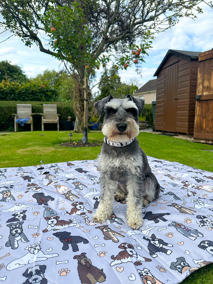 The Schnauzer Picnic Mat