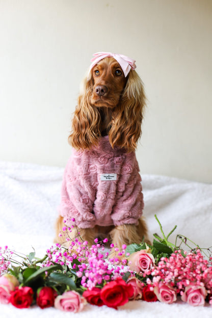 The Roses Fleece - Pink