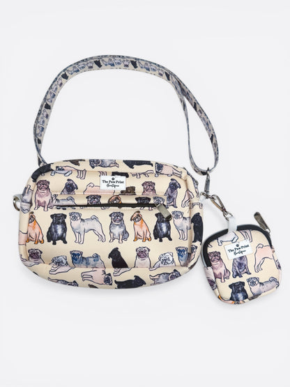 The Pug Dog Walking Bag