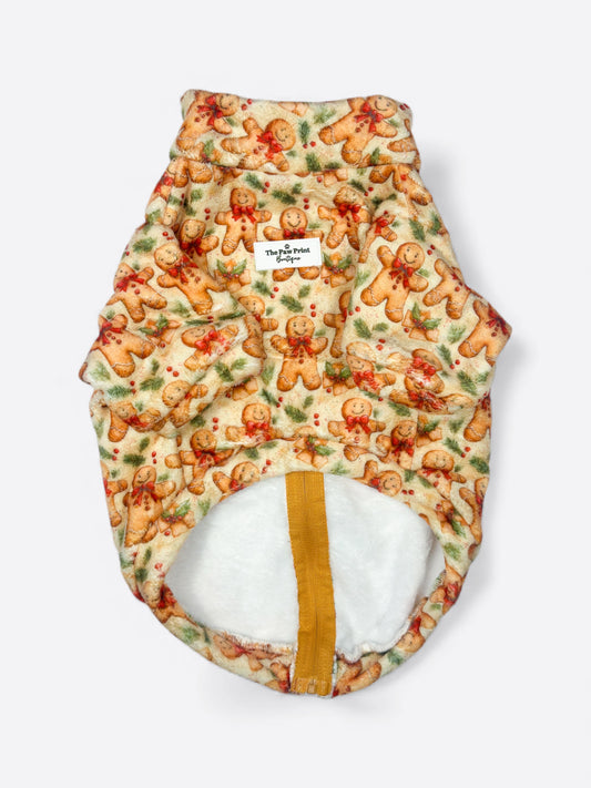 Gingerbread Grove Snuggle Fleece