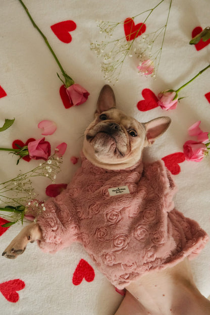 The Roses Fleece - Pink