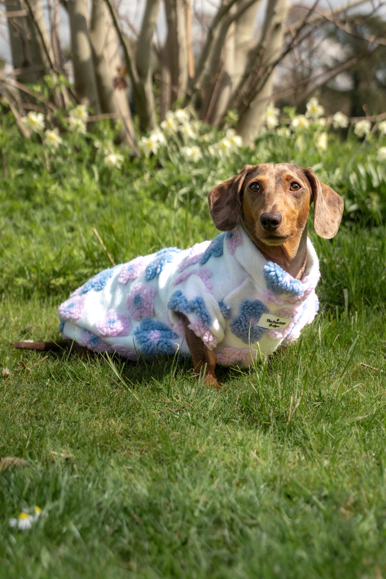 The Lavender Lilac Floral Fleece