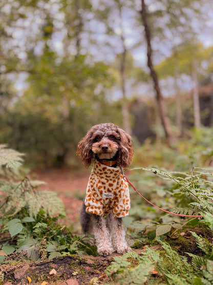 The Giraffe Print Fluffy & Fabulous Fleece