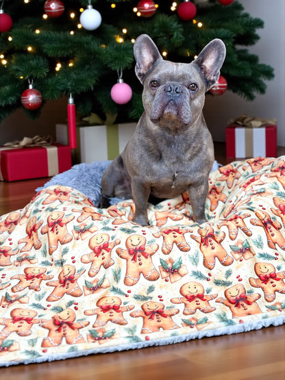 Gingerbread Grove Dog Blanket