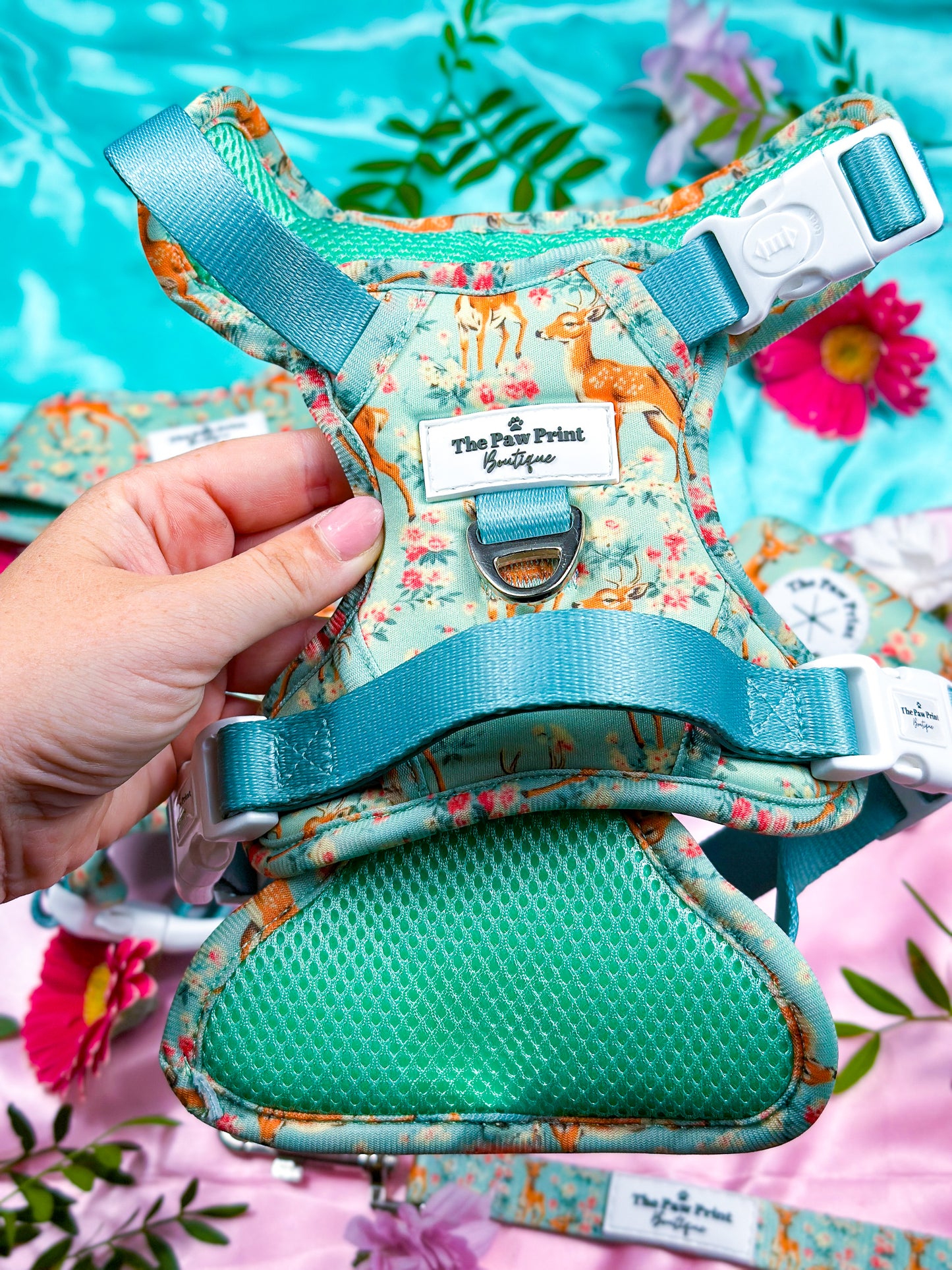 Bambi in Bloom Adventure Paws Harness