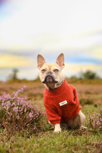 Teddy Fleece - Burnt Orange