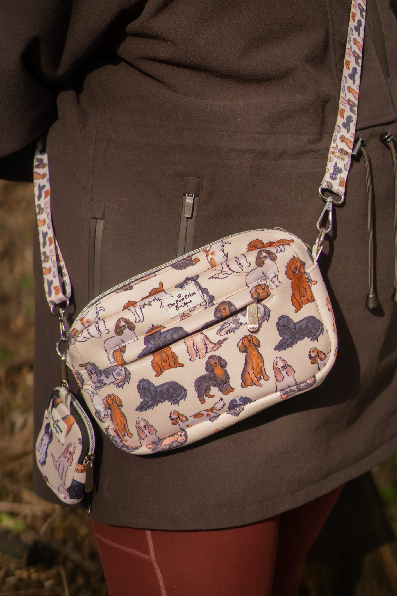 The Spaniels Dog Walking Bag