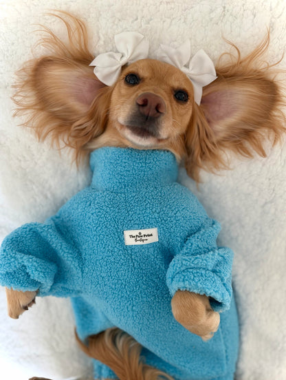 Teddy Fleece - Aqua