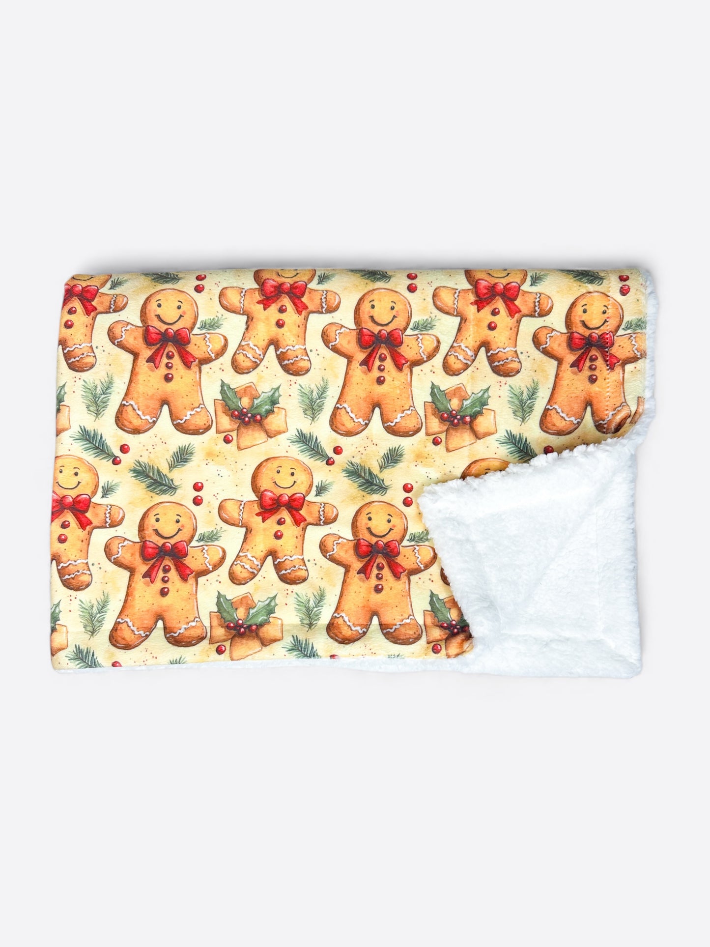 Gingerbread Grove Dog Blanket