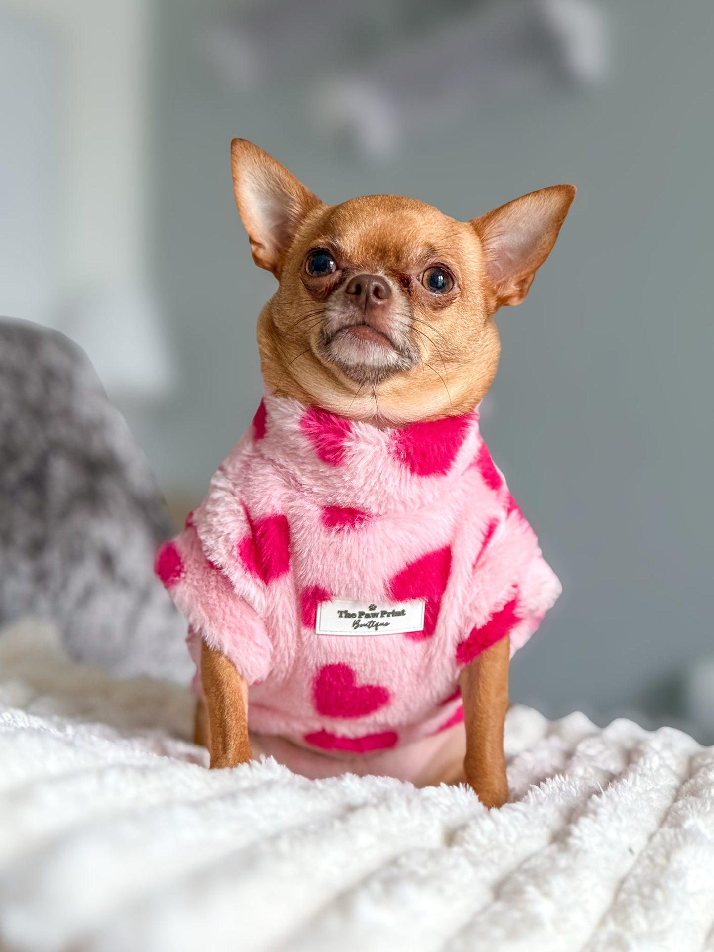 The Love Hearts Fluffy & Fabulous Fleece