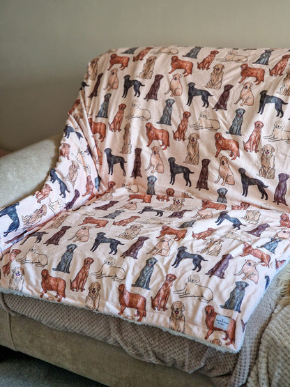 The Labrador / Retriever Human Blanket