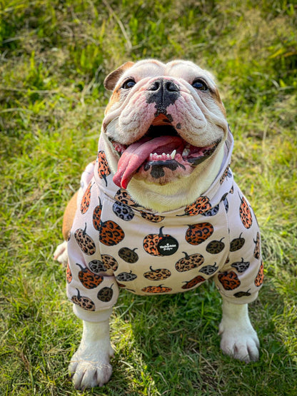 Leopawrd Pupkins Hoodie (All over Pumpkins)