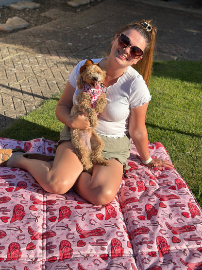 The Giddy up Pup Picnic Mat