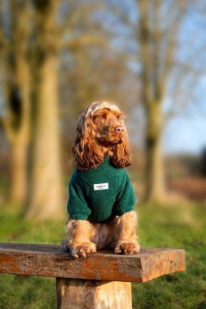 The Forest Green Teddy Fleece