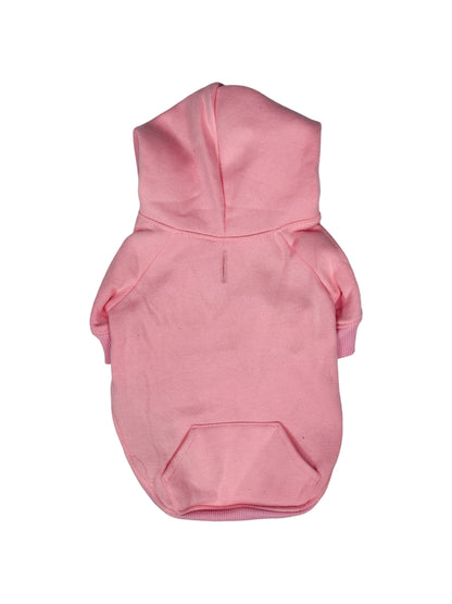 Dog Hoodie - Baby Pink