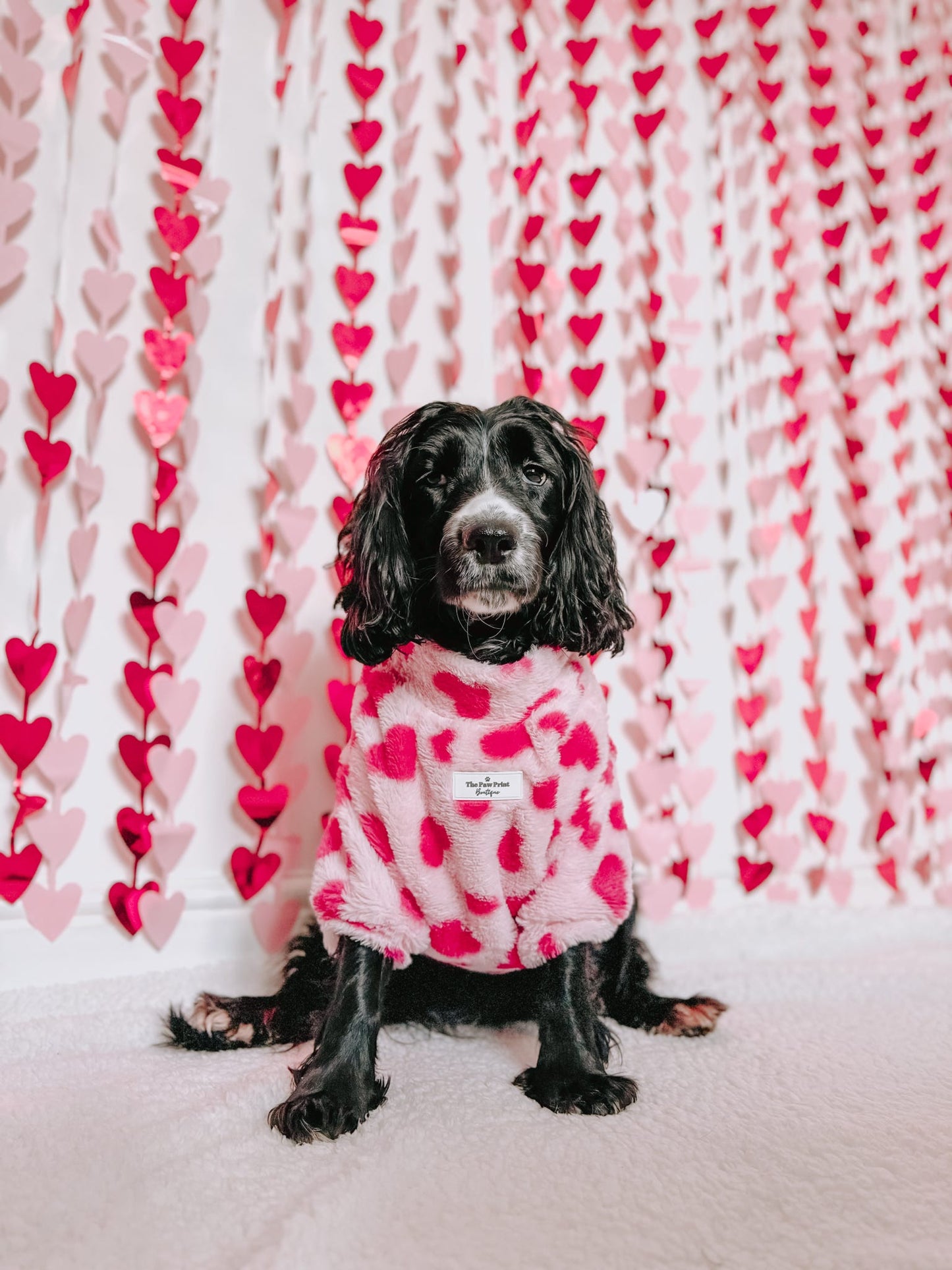 The Love Hearts Fluffy & Fabulous Fleece - Pink