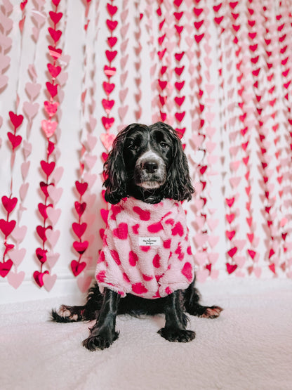 The Love Hearts Fluffy & Fabulous Fleece - Pink