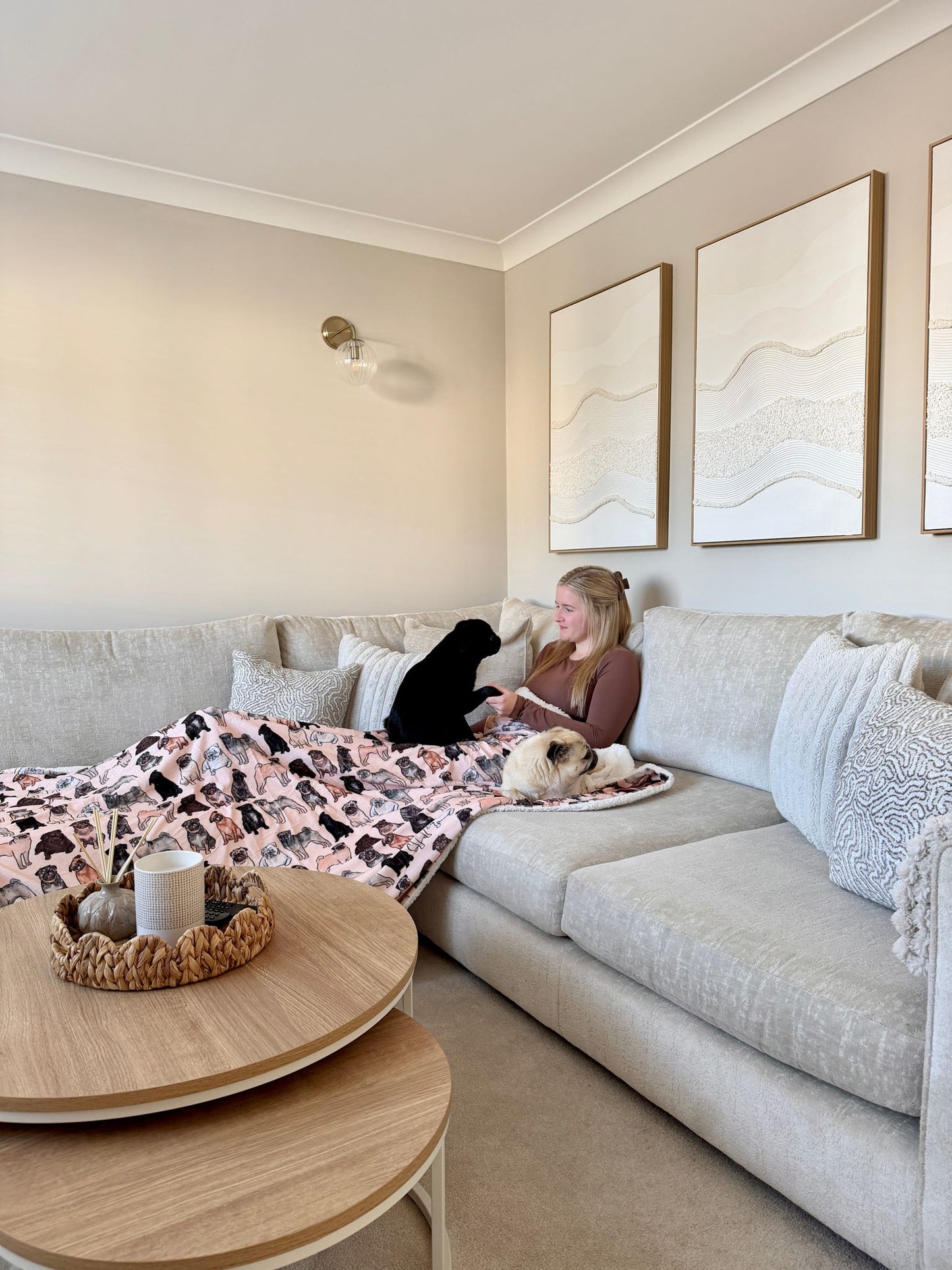 The Pug Human Blanket