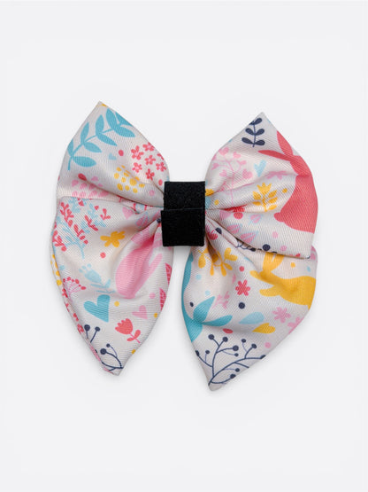 Hop into Bloom Bow Tie