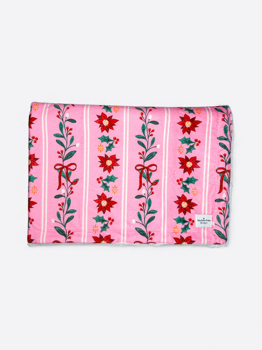 Merry Pinkmas Dog Blanket