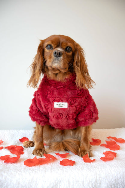 The Roses Fleece - Red