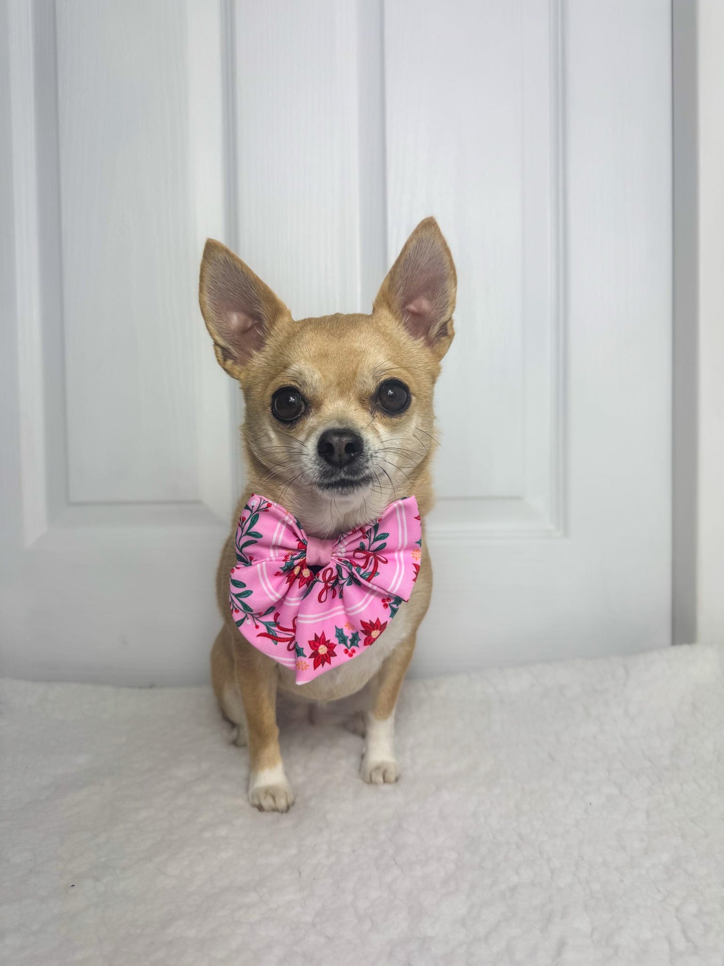 Merry Pinkmas Bow Tie