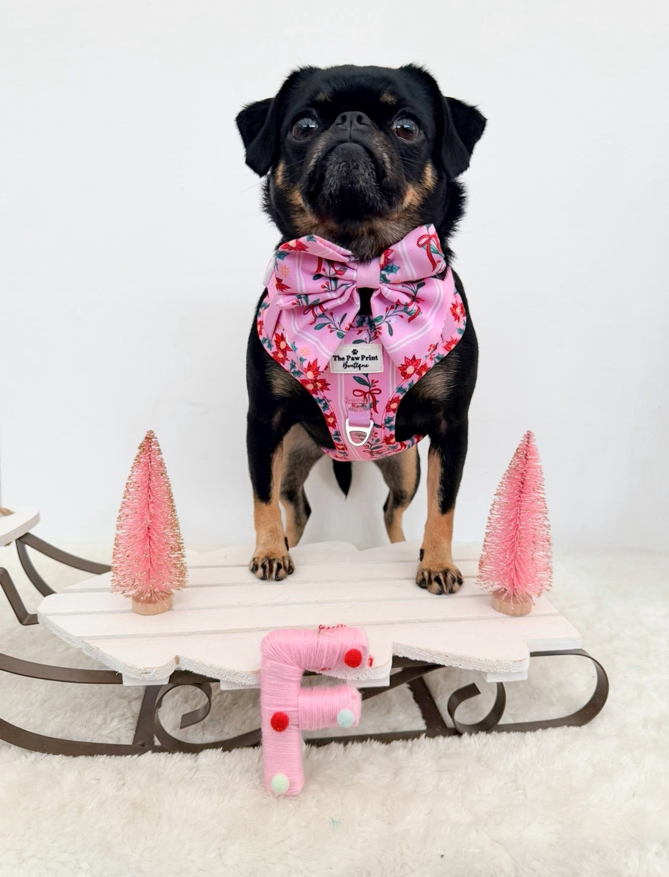 Merry Pinkmas Bow Tie