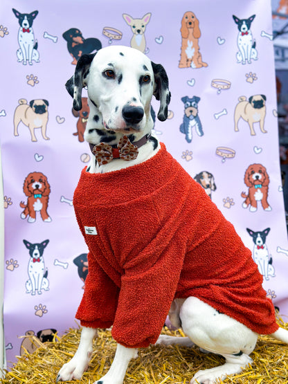 Teddy Fleece - Burnt Orange