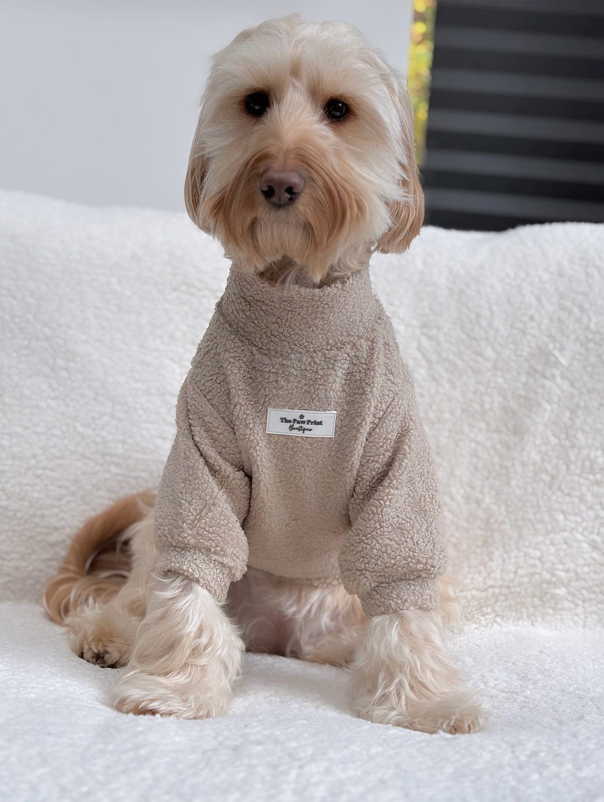 The Beige Teddy Fleece