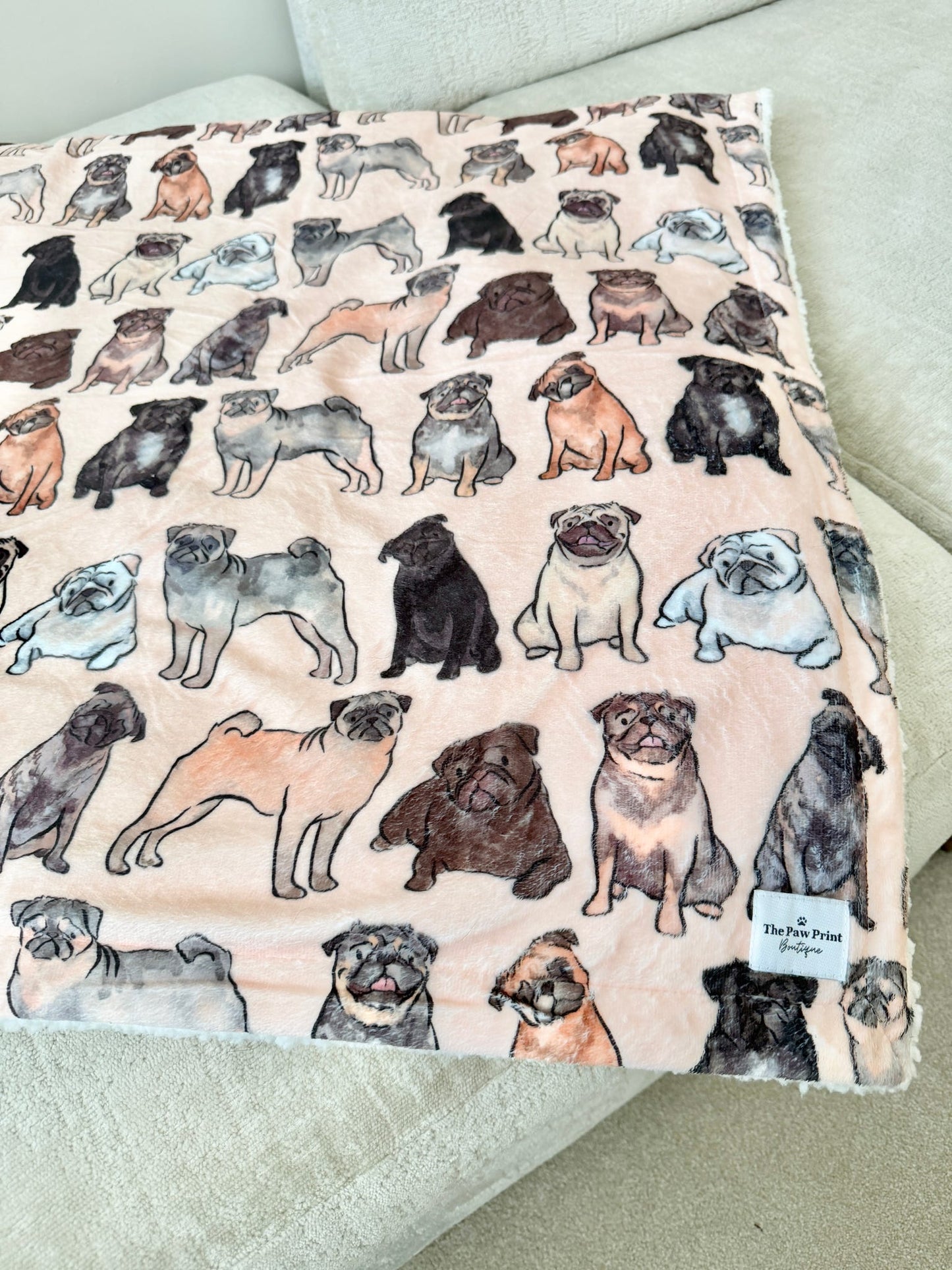 The Pug Human Blanket