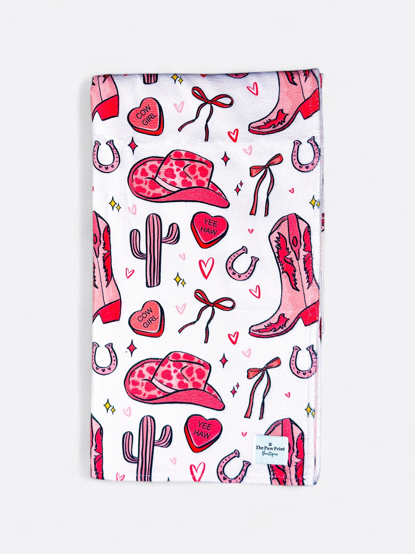 Giddy up Pup Beach Towel