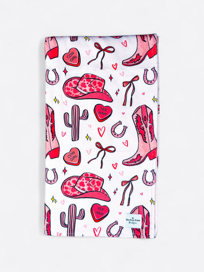 Giddy up Pup Beach Towel