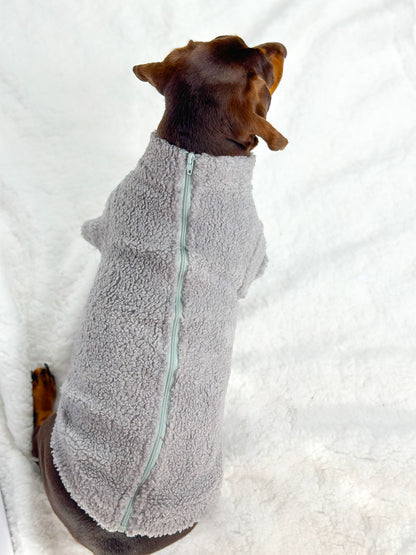 The Grey Teddy Fleece