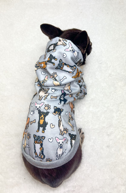 The Chihuahua Dog Hoodie - All Over Print