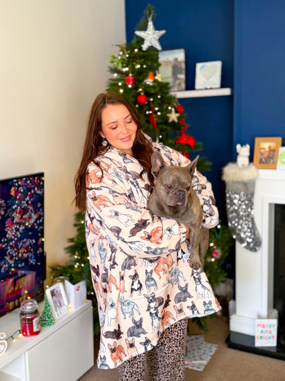 The French Bulldog Snuggle Hoodie