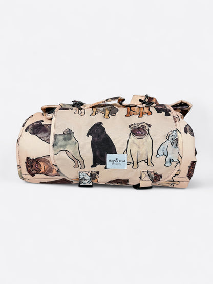 The Pug Travel Mat