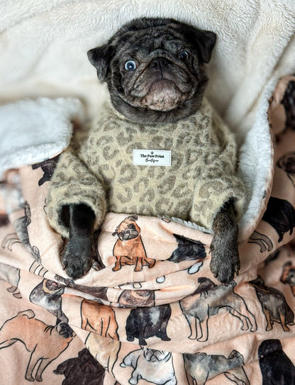 The Pug Dog Blanket