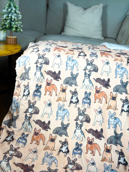 The French Bulldog Human Blanket