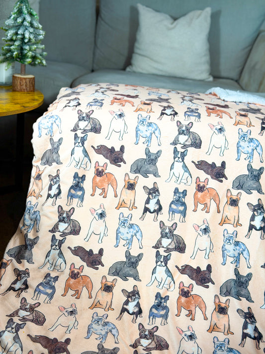 The French Bulldog Human Blanket