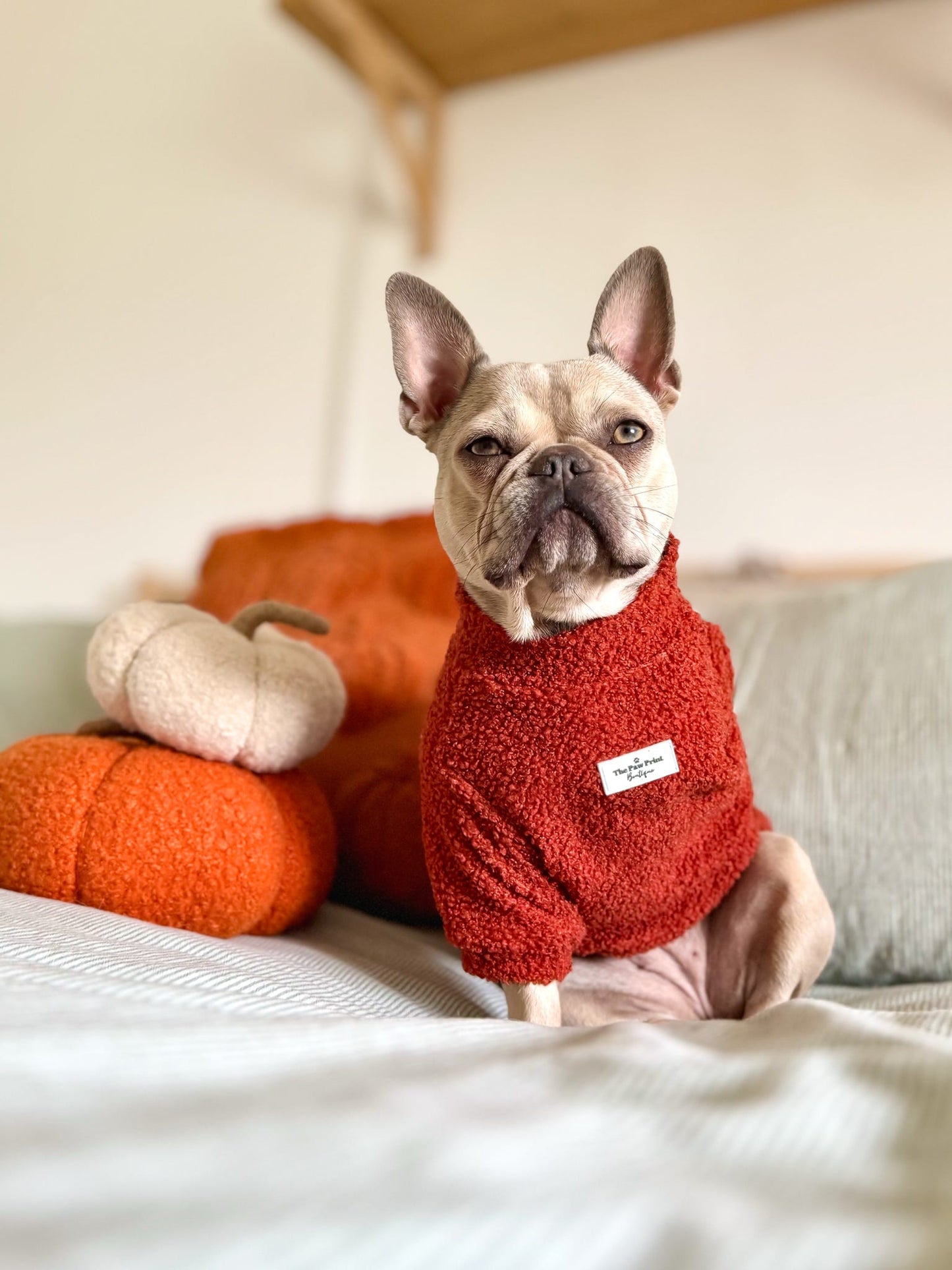 Teddy Fleece - Burnt Orange