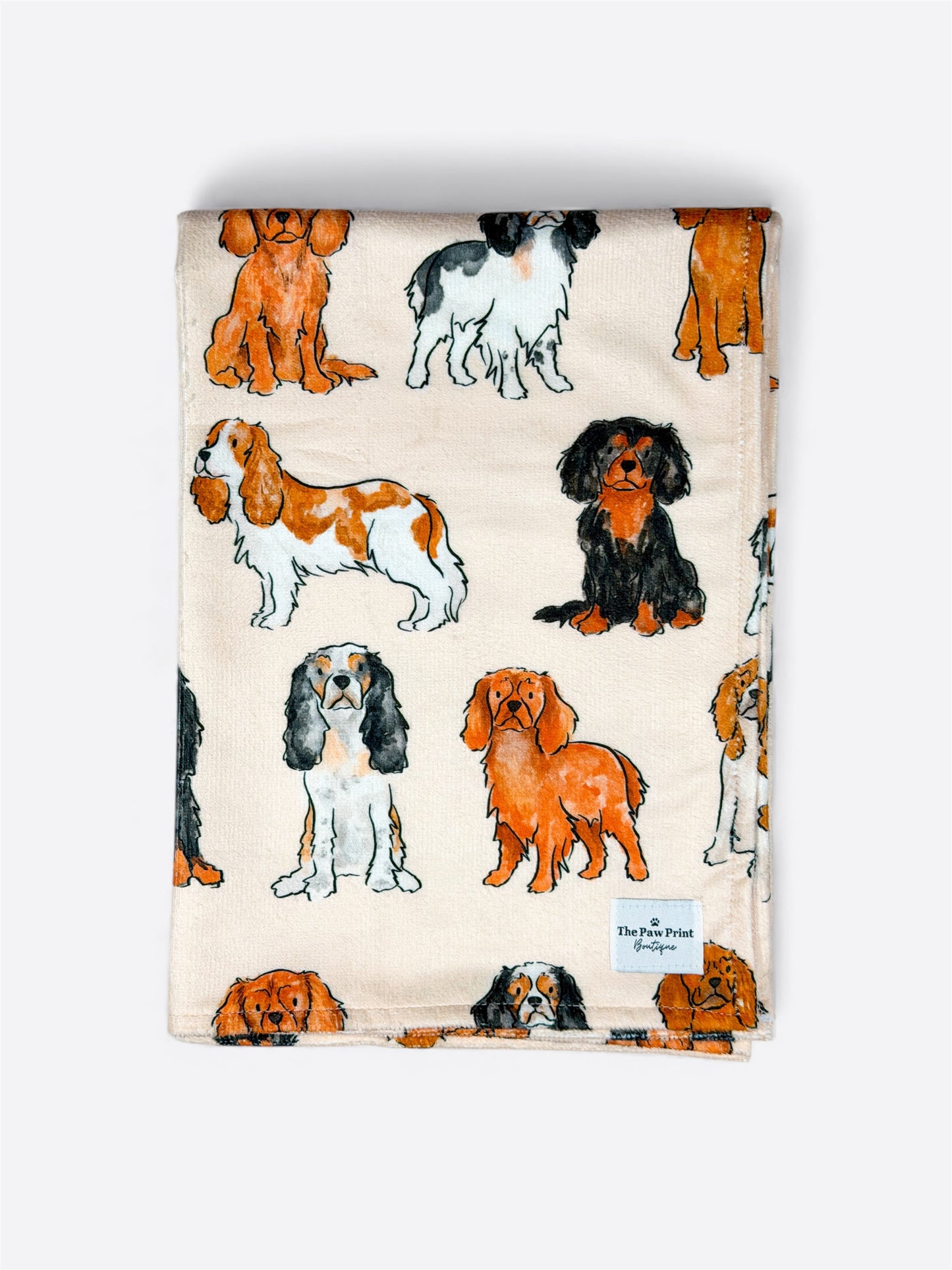 The Cavalier Dog Towel