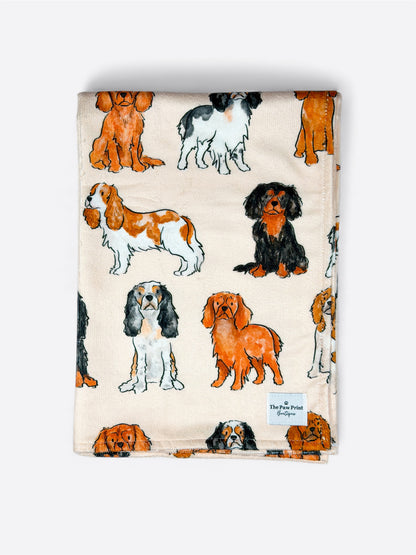 The Cavalier Dog Towel