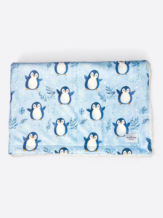 Percy Penguin Dog Blanket