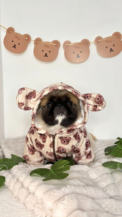 The Little Bear Cub Snuggle Fleece (With Hood & Ears)