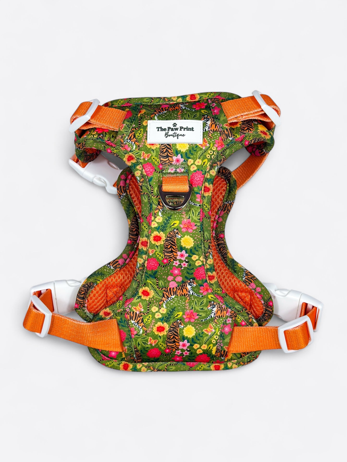 The Tiger who came to TPPB Adventure Paws Harness