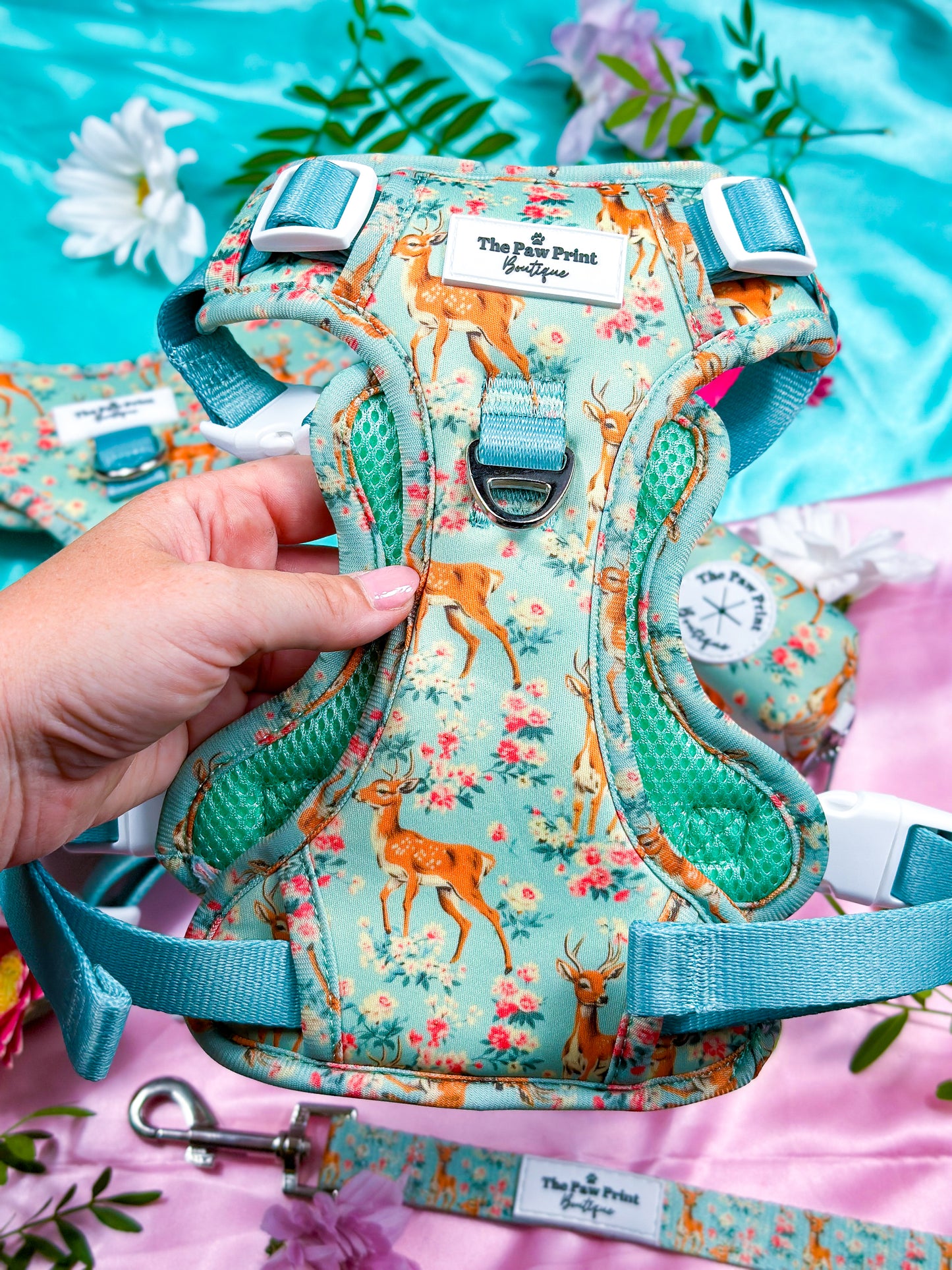 Bambi in Bloom Adventure Paws Harness