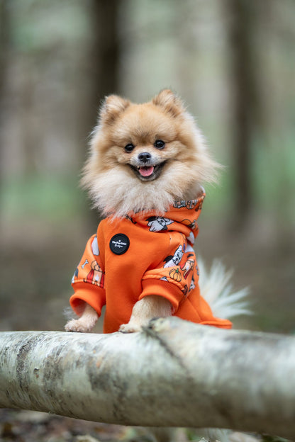 The Happy Howloween Hoodie (Orange)