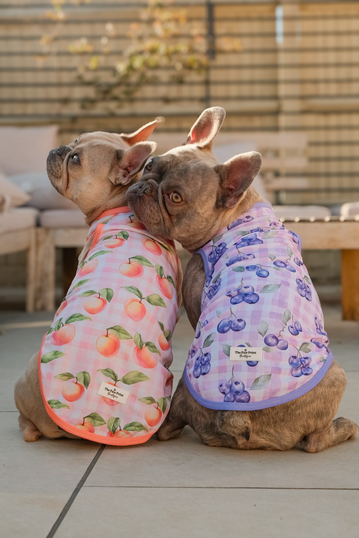 The Blueberry Gingham Cooling Vest
