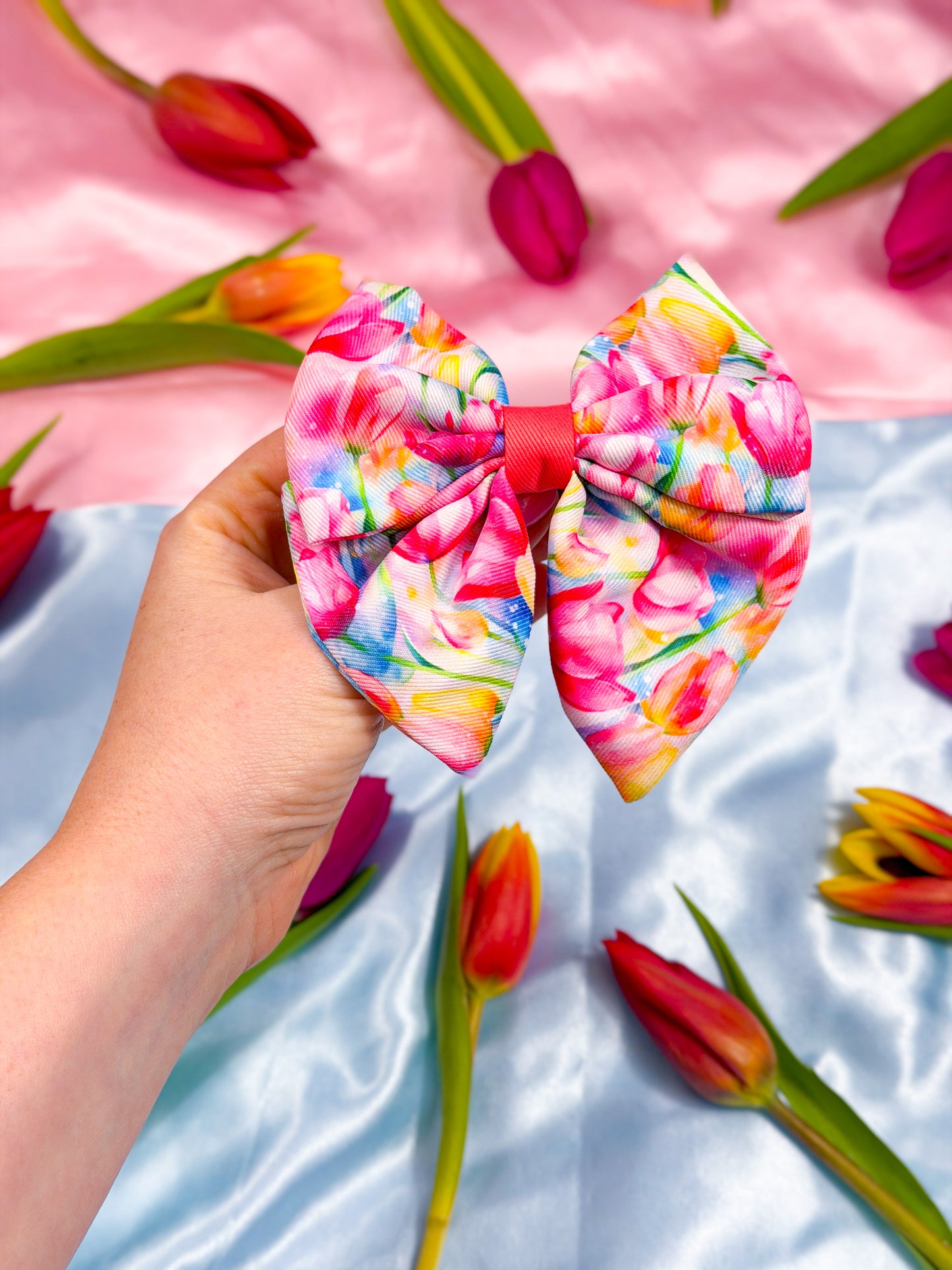The Tulip Field Bow Tie